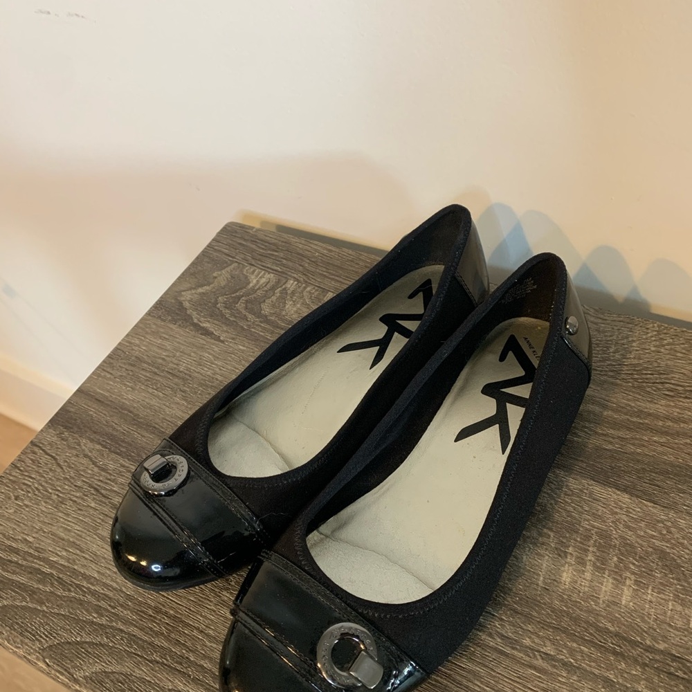 Anne Klein Sport Black Women's Flats Size 7M